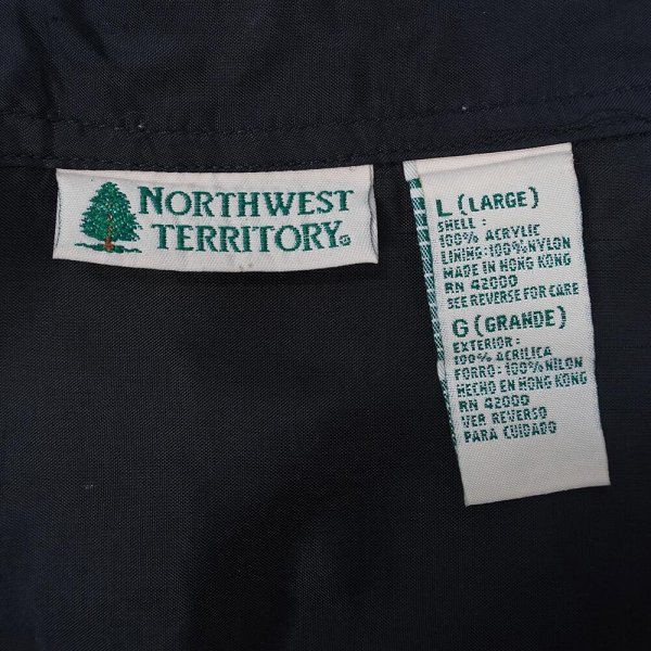 画像2: 90's NORTHWEST TERRITORY アクリルフランネルシャツ (2)