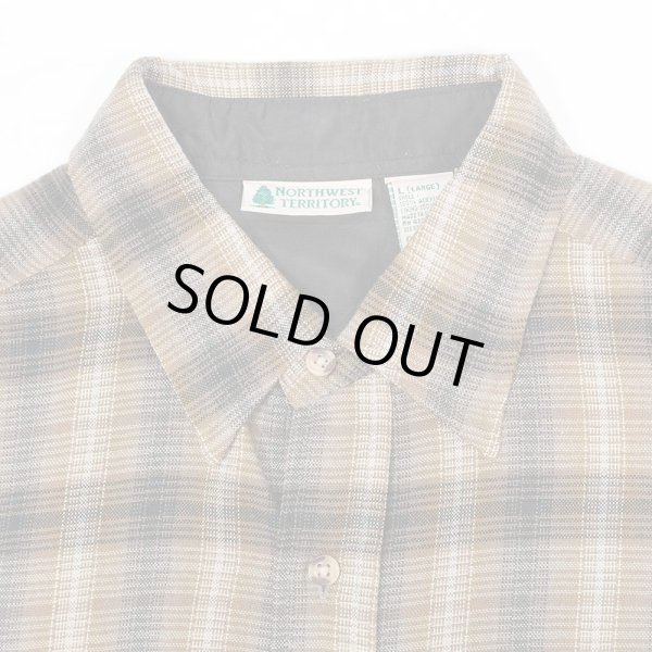 画像3: 90's NORTHWEST TERRITORY アクリルフランネルシャツ (3)