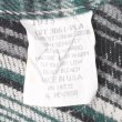 画像3: 90's FIVE BROTHER ヘビーネルシャツ "MADE IN USA / Green Plaid" (3)