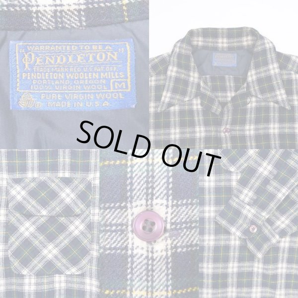 画像3: 70's Pendleton ウールシャツ “GREEN” (3)