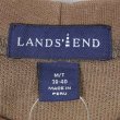 画像2: 00's LANDS' END コットンピケ スウェット "BROWN" (2)