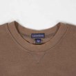 画像3: 00's LANDS' END コットンピケ スウェット "BROWN" (3)