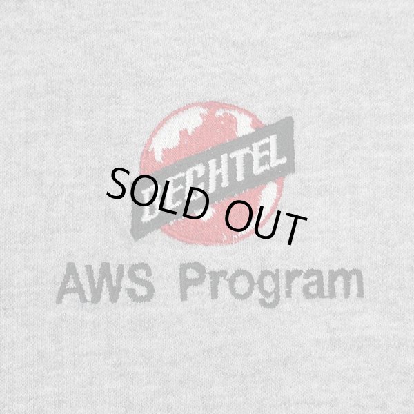 画像2: Early 00's BECHTEL 企業ロゴ刺繍 スウェット (2)