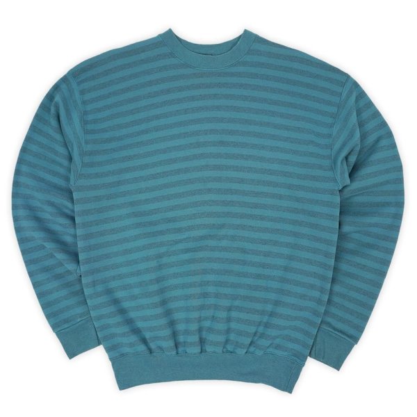 画像1: 80's MILLER ボーダー柄 スウェット "MADE IN USA" (1)