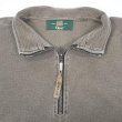 画像4: 90's ORVIS ハーフジップ コットンピケスウェット “MADE IN USA” (4)