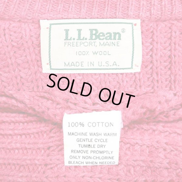 画像3: 90's L.L.Bean コットンニット “MADE IN USA” (3)