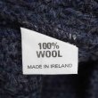 画像4: 90's Arancrafts フィッシャーマンセーター "Navy / MADE IN IRELAND" (4)