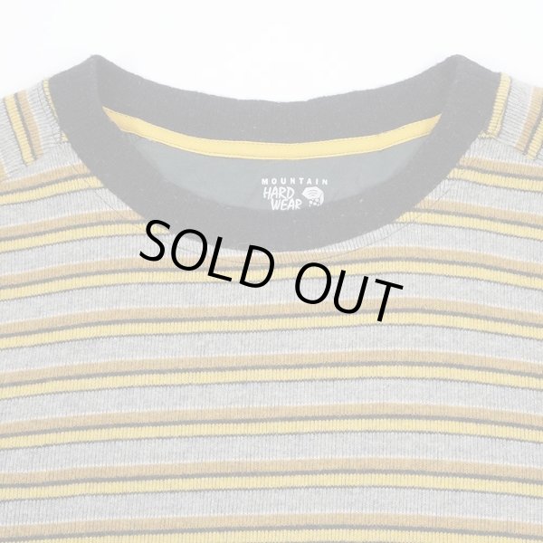 画像4: 00's MOUNTAIN HARDWEAR マルチボーダー柄 ウールニット (4)