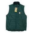 画像1: 00's Carhartt ギリアムベスト "DEADSTOCK / GREEN" (1)