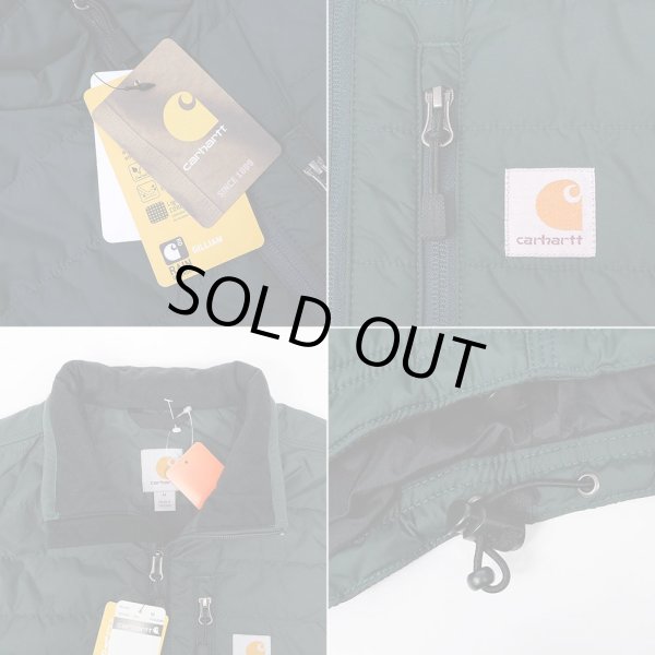 画像4: 00's Carhartt ギリアムベスト "DEADSTOCK / GREEN" (4)