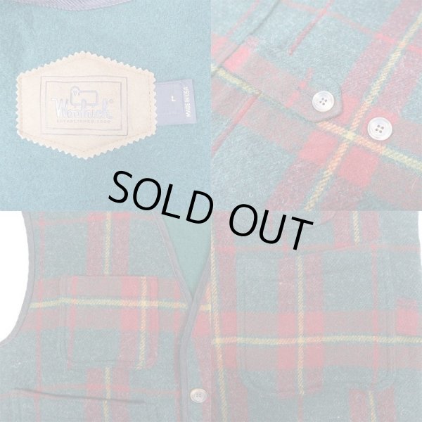 画像3: 90's Woolrich ウールベスト "MADE IN USA" (3)