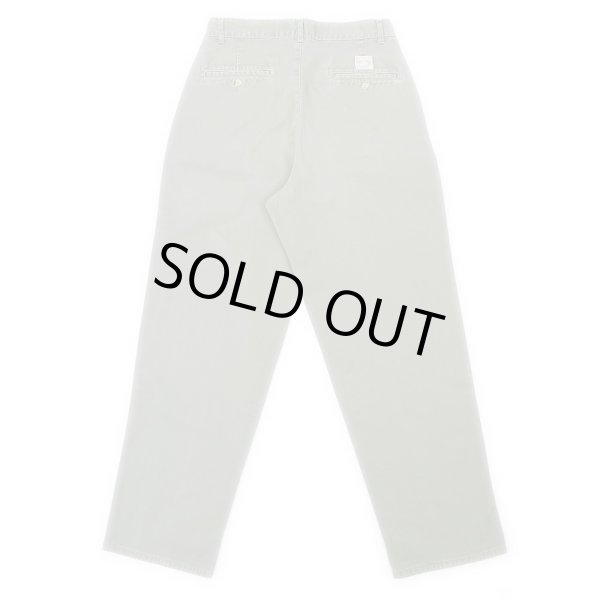 画像2: 90's Polo Ralph Lauren 2タック チノトラウザー "POLO CHINO" (2)