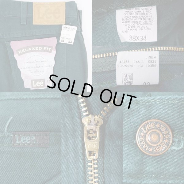 画像3: 90's Lee 205-5530 カラーデニムパンツ "MADE IN USA / DEADSTOCK" (3)