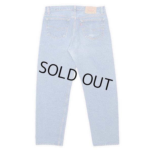 画像2: Early 90's Levi's 501 デニムパンツ “MADE IN USA / 実寸W35 L33” (2)