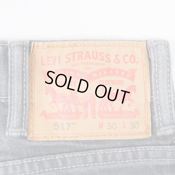 画像3: 00's Levi's 517 ブーツカット デニムパンツ "W30 L30" (3)
