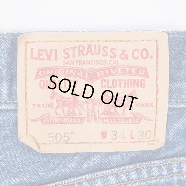 画像3: 00's Levi's 505 デニムパンツ "W34 L30" (3)