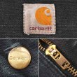 画像4: 00's Carhartt ダブルニー ペインターパンツ "BLACK / W40 L30" (4)