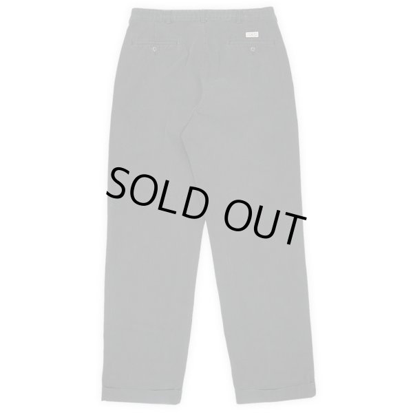 画像2: 90's Polo Ralph Lauren 2タック チノトラウザー “HAMMOND PANT / BLACK” (2)