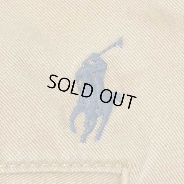 画像4: 00's Polo Ralph Lauren 2タック チノトラウザー "ETHAN PANT / W36 L30 / LIGHT BROWN" (4)