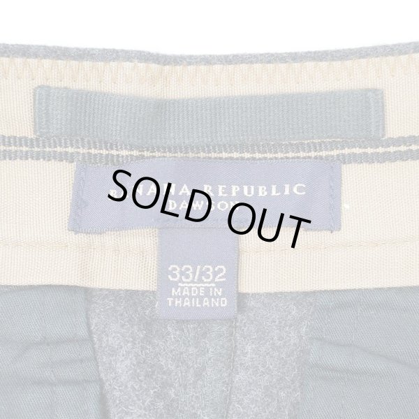 画像3: 00's Banana Republic ウールカーゴパンツ (3)