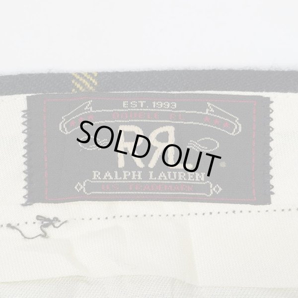 画像3: 90's RRL ウールトラウザー "MADE IN USA / 三ツ星タグ / W31 L30相当" (3)