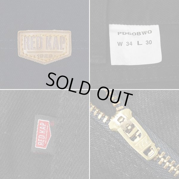 画像3: 00's RED KAP ブラックデニムパンツ “DEADSTOCK / W34 L30” (3)