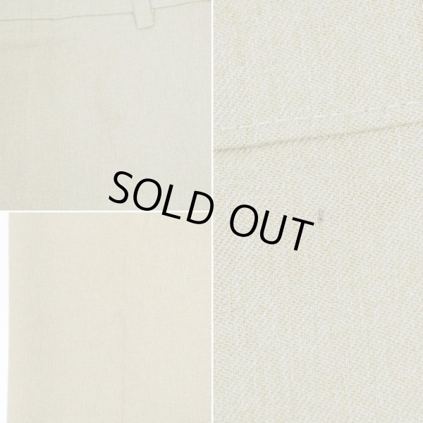 画像4: 90's Levi's アクションスラックス "MADE IN USA / LIGHT BROWN" (4)