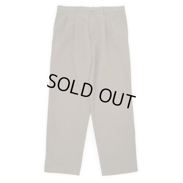 画像1: 00's DOCKERS 2タック コットントラウザー "BROWN / W34 L32" (1)