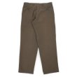 画像2: 00's DOCKERS 2タック コットントラウザー "BROWN / W34 L32" (2)