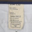 画像4: 00's DOCKERS 2タック コットントラウザー "BROWN / W34 L32" (4)