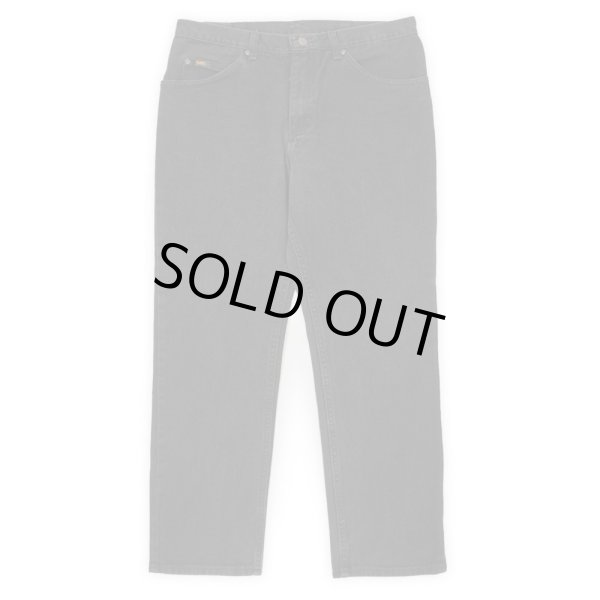 画像1: 00's Lee 200-8908 ブラックデニムパンツ "W36 L30 / US FABRIC" (1)