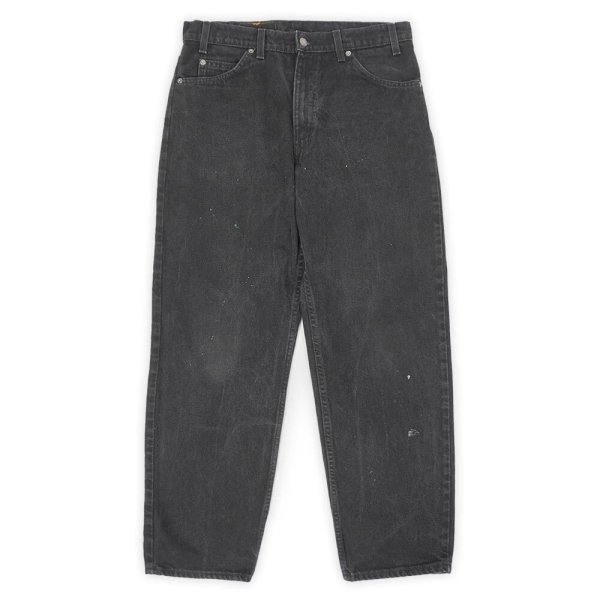 画像1: 90's Levi's 553-1759 ブラックデニムパンツ "MADE IN USA / W34 L29" (1)