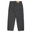 画像2: 90's Levi's 553-1759 ブラックデニムパンツ "MADE IN USA / W34 L29" (2)