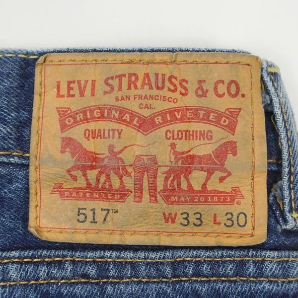 画像3: 00's Levi's 517 デニムパンツ "W33 L30" (3)