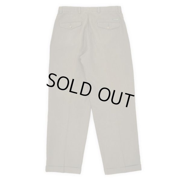 画像2: Late 90's DOCKERS 2タック トラウザー "W30 L30" (2)
