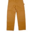 画像2: 90's Carhartt ダブルニー ブラウンダックオーバーオール "DEADSTOCK / MADE IN USA" (2)