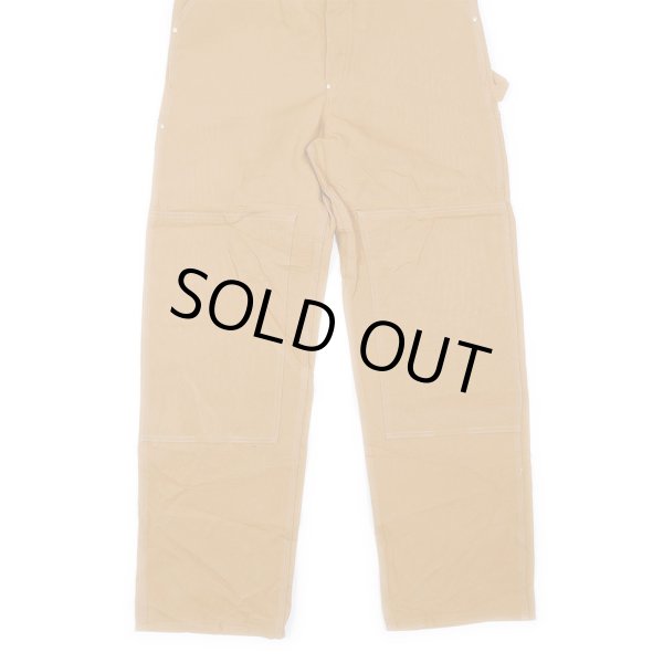 画像2: 90's Carhartt ダブルニー ブラウンダックオーバーオール "DEADSTOCK / MADE IN USA" (2)