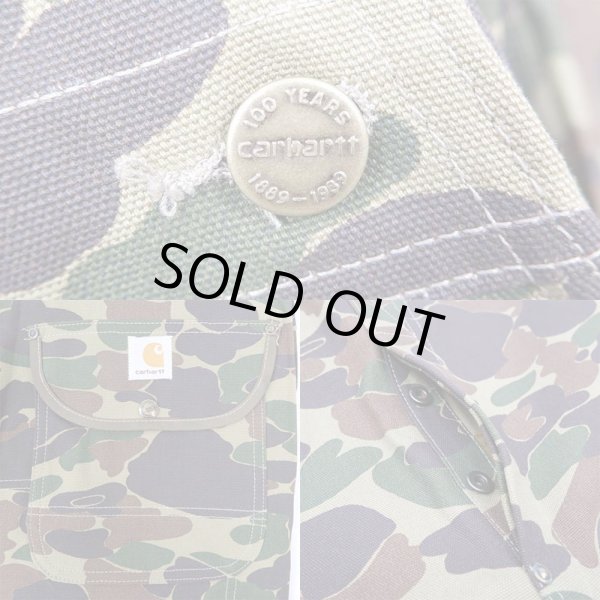 画像5: 80's Carhartt ダックハンターカモ柄 オーバーオール "100years / DEADSTOCK" (5)