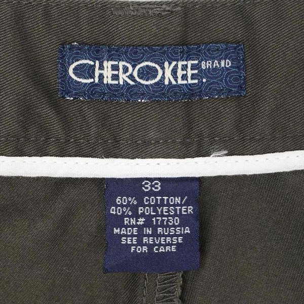 画像3: 00's CHEROKEE 2タックチノショーツ "DEADSTOCK" (3)
