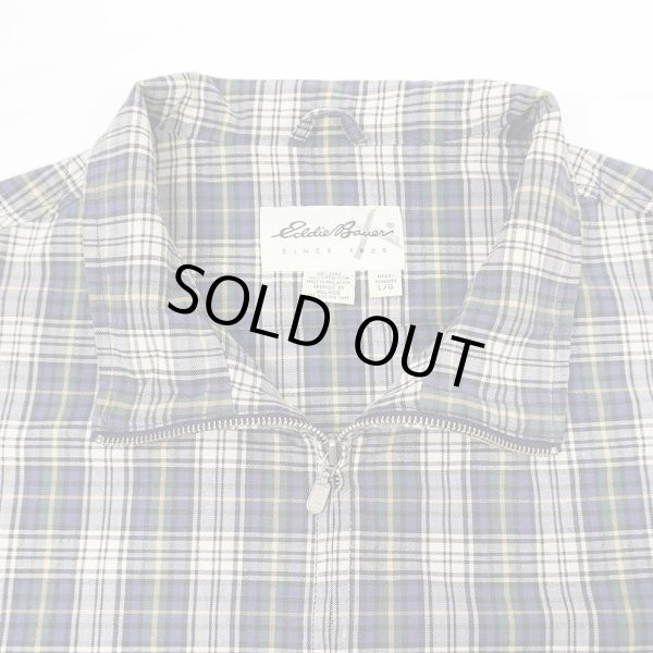 画像4: 90's Eddie Bauer スタンドカラーブルゾン “白タグ” (4)