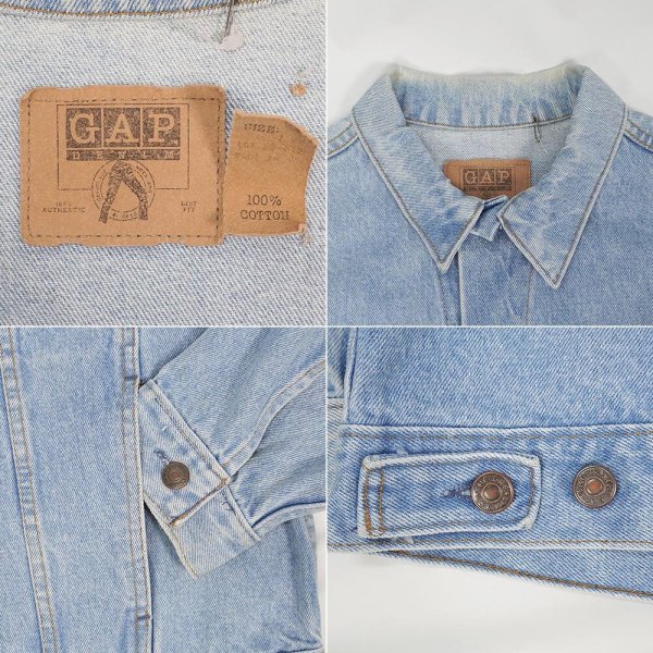 画像3: 90's OLD GAP デニムジャケット (3)