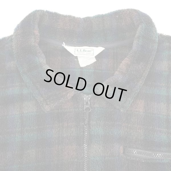 画像3: 90's L.L.Bean シャギーフリース シャツジャケット (3)