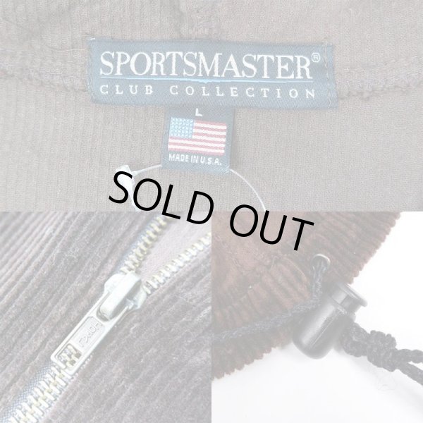 画像3: 90's SPORTSMASTER 太畝コーデュロイ アノラックパーカー "MADE IN USA" (3)