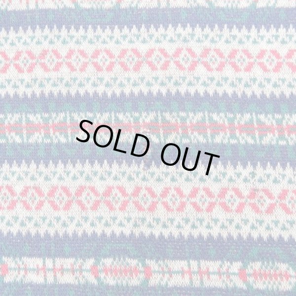 画像3: 90's Polo Ralph Lauren 総柄 ヘンリーネックカットソー "MADE IN USA" (3)