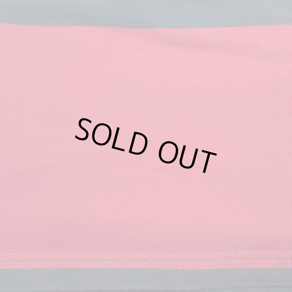 画像4: 00's J.CREW ワイドボーダー柄 フーディーカットソー (4)