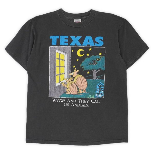 画像1: 90's TEXAS WOW! AND THEY CALL US ANIMALS プリントTシャツ "ONEITA Body / MADE IN USA" (1)