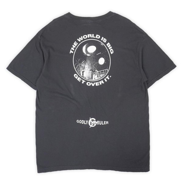 画像2: 00's GODLY THE RULER パロディプリントTシャツ (2)