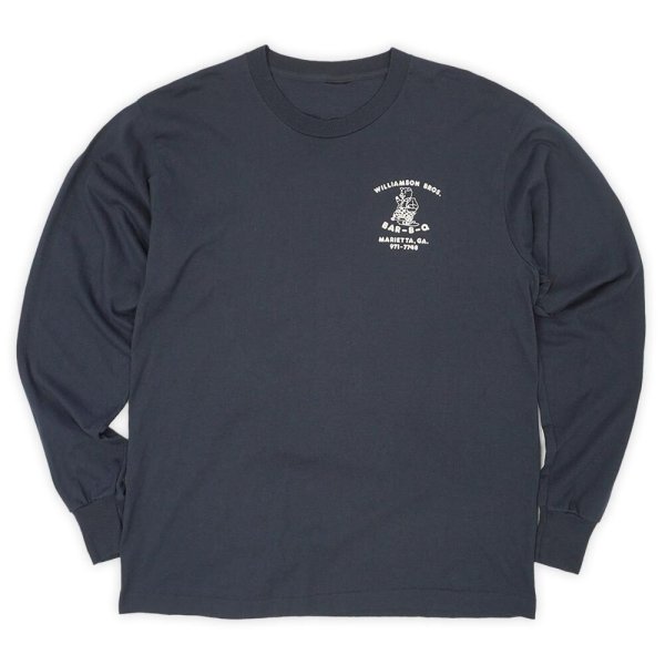 画像2: 90's WILLIAMSON BROS L/S プリントTシャツ (2)
