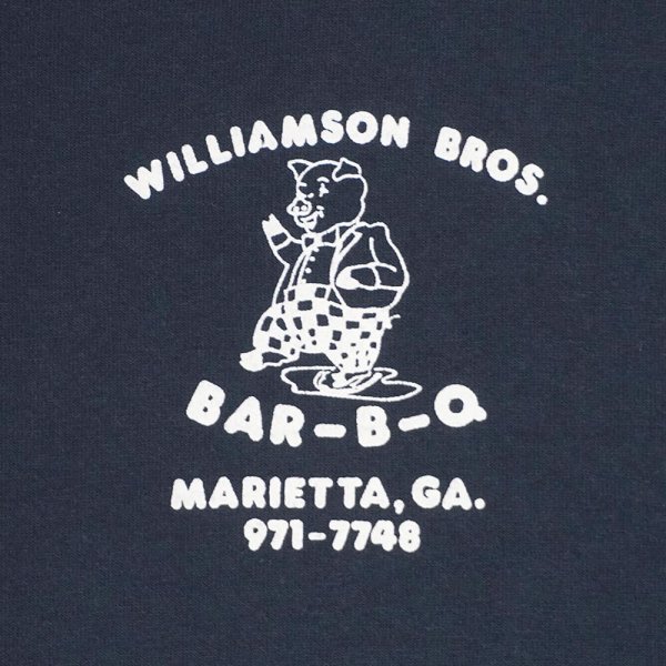 画像3: 90's WILLIAMSON BROS L/S プリントTシャツ (3)