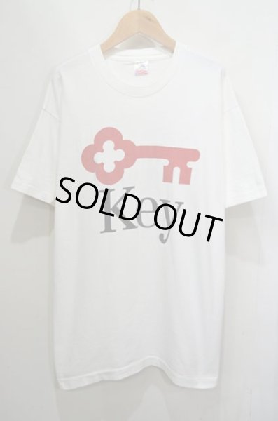 画像1: 80-90's Key プリント Tシャツ "MADE IN USA" (1)